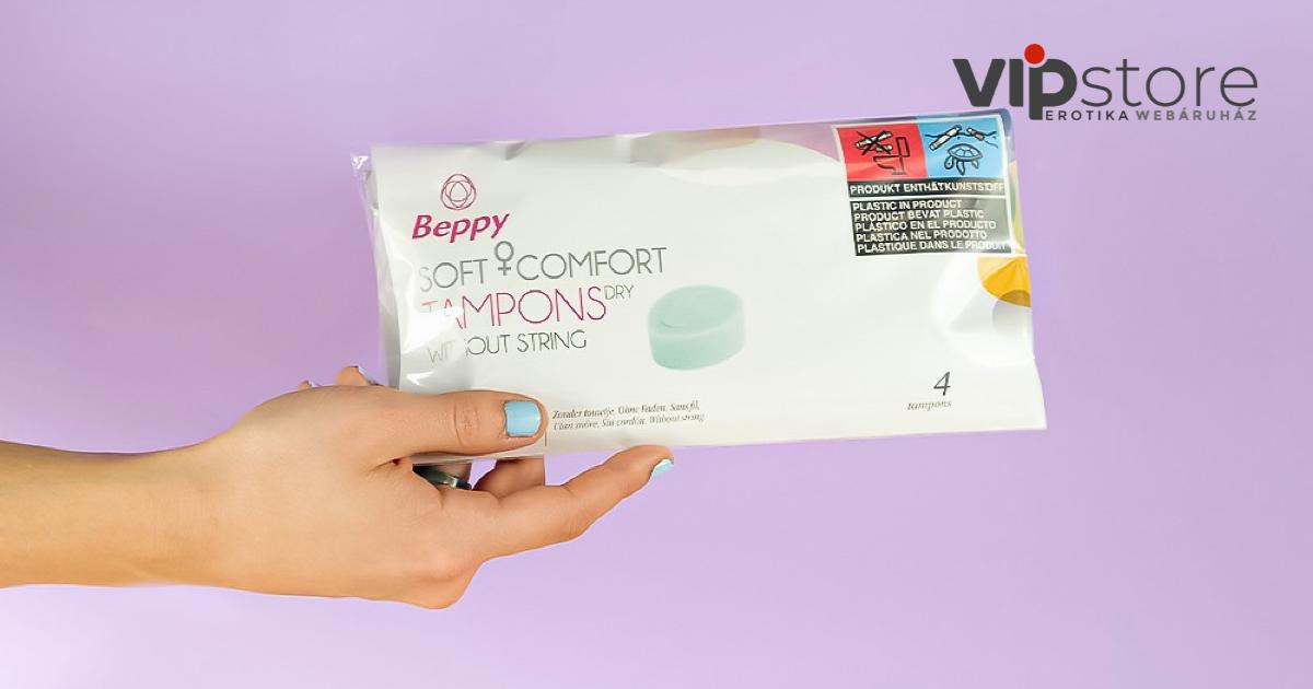 Beppy Tampon SOFT – Non-Lubricated sponge tampon – 4 pieces – ViPstore ...
