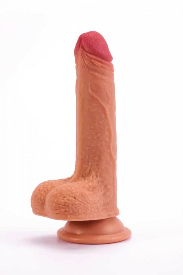 7" Dual-layered Silicone Nature Cock Flesh #1 | ViPstore.hu - Erotika webáruház