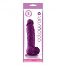 ColourSoft 5 inch Soft Dildo Purple #1 | ViPstore.hu - Erotika webáruház