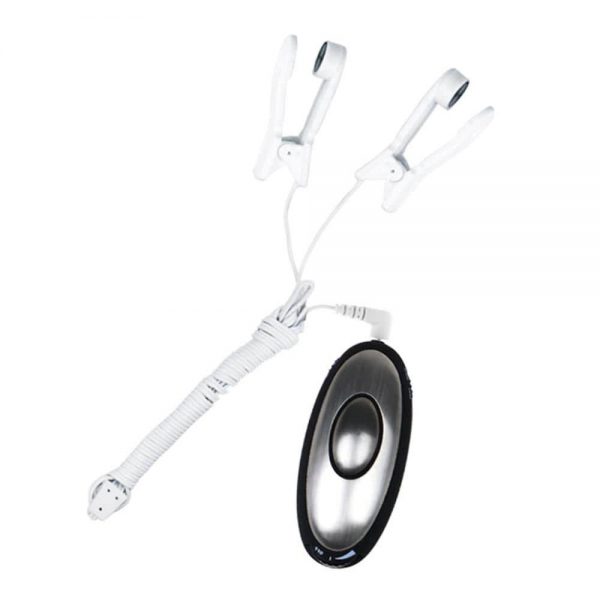 Multi Function Electro Sex Kits Massager With 2 Nipple Clips #1 | ViPstore.hu - Erotika webáruház