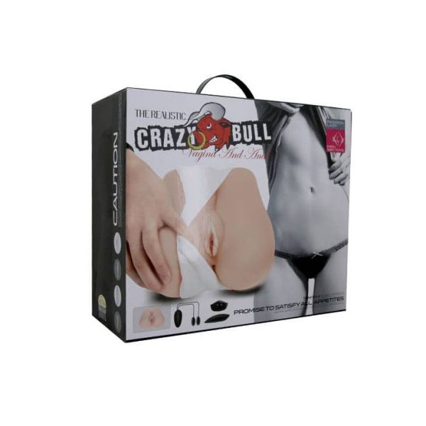 Crazy Bull Men's Masturbator With Bullet Flesh 5 #6 | ViPstore.hu - Erotika webáruház