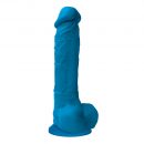Colours Pleasures 8 inch Dildo Blue #1 | ViPstore.hu - Erotika webáruház