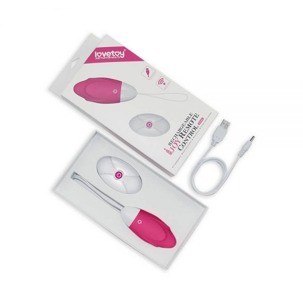 IJOY Wireless Remote Control Rechargeable Egg Pink 1 #2 | ViPstore.hu - Erotika webáruház