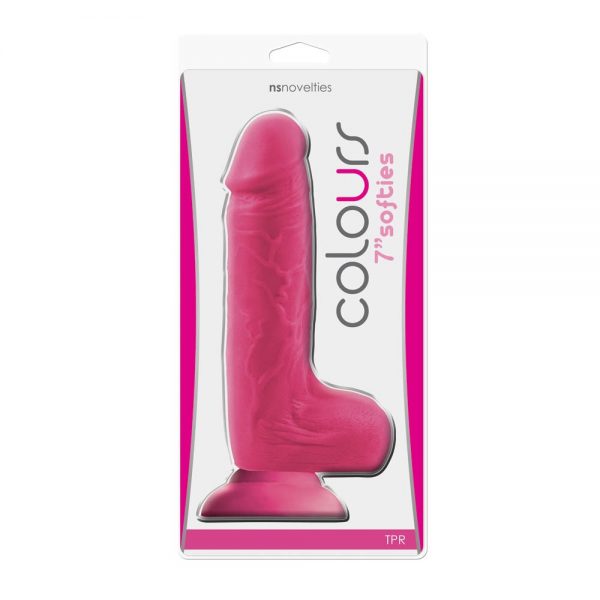 Colours Softies 7 inch Dildo Pink #1 | ViPstore.hu - Erotika webáruház