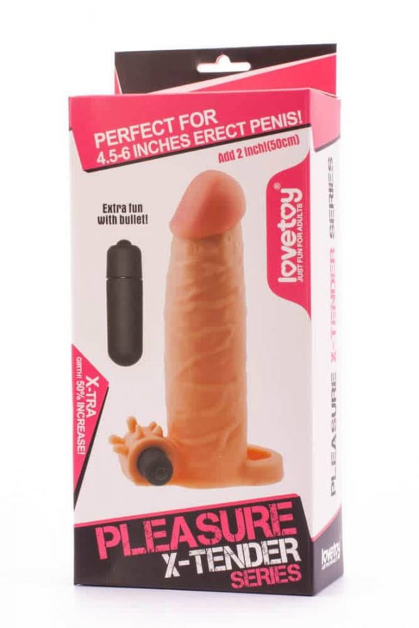 Pleasure X-Tender Vibrating Penis Sleeve  1 #5 | ViPstore.hu - Erotika webáruház