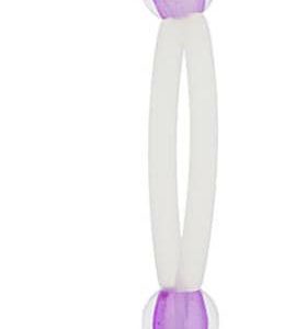 7 inch Silicon Cock Ring With 2 Beads Lavender #1 | ViPstore.hu - Erotika webáruház