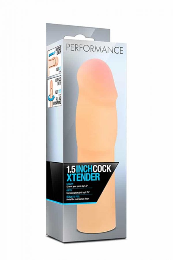 Performance 1.5 inch Cock XTender Beige #1 | ViPstore.hu - Erotika webáruház