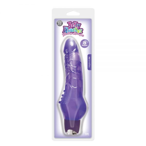 Jelly Rancher 8 inch Vibrating Massager Purple #2 | ViPstore.hu - Erotika webáruház