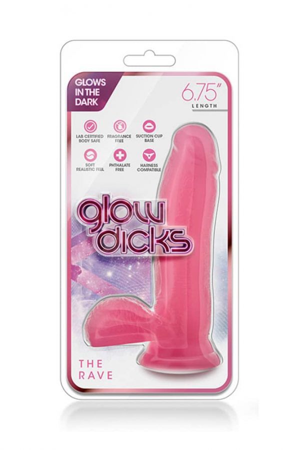 Glow Dicks The Rave Pink #2 | ViPstore.hu - Erotika webáruház