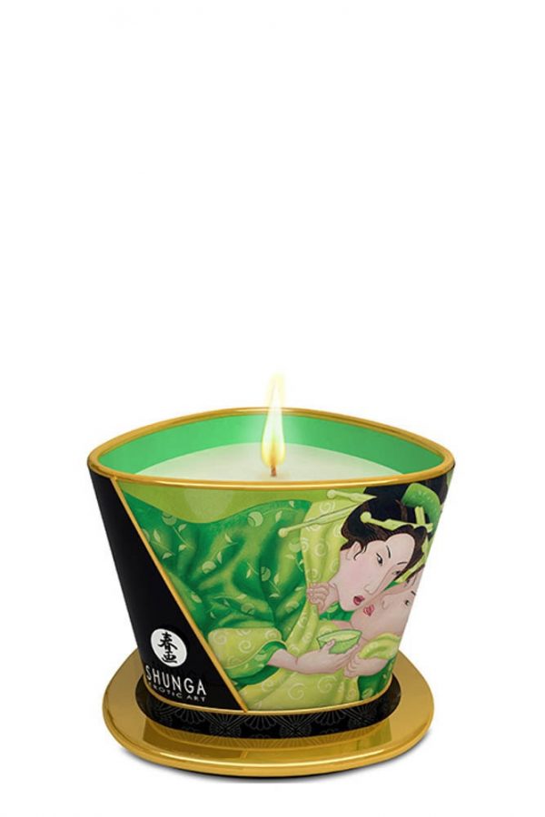 Shunga Candle Green Tea 170 ML #1 | ViPstore.hu - Erotika webáruház