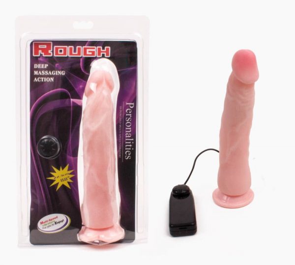 Rough Vibrator With Suction Cup Flesh #3 | ViPstore.hu - Erotika webáruház
