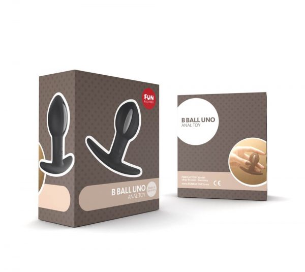 B Ball Uno Grey Black #2 | ViPstore.hu - Erotika webáruház