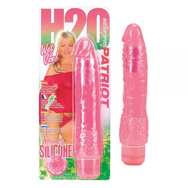 H2O Patriot Waterproof Vibrator Pink #1 | ViPstore.hu - Erotika webáruház