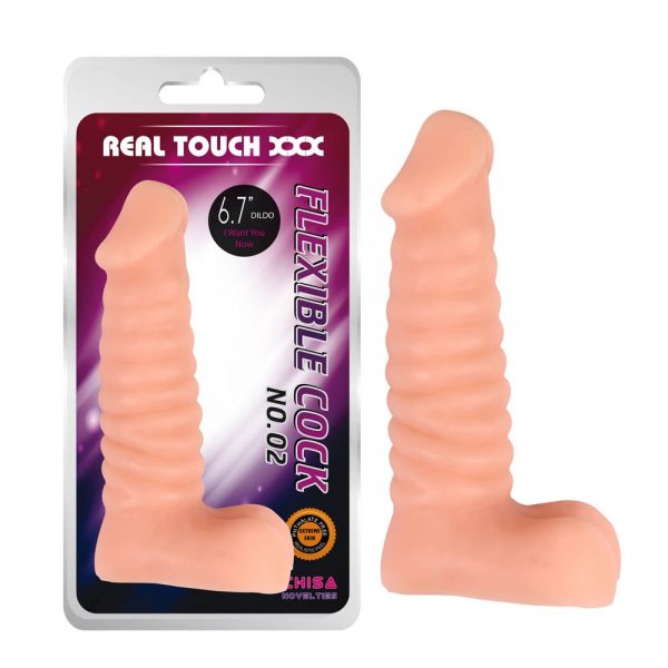 Real Touch XXX 6.7 inch Flexible Cock No.02 #2 | ViPstore.hu - Erotika webáruház