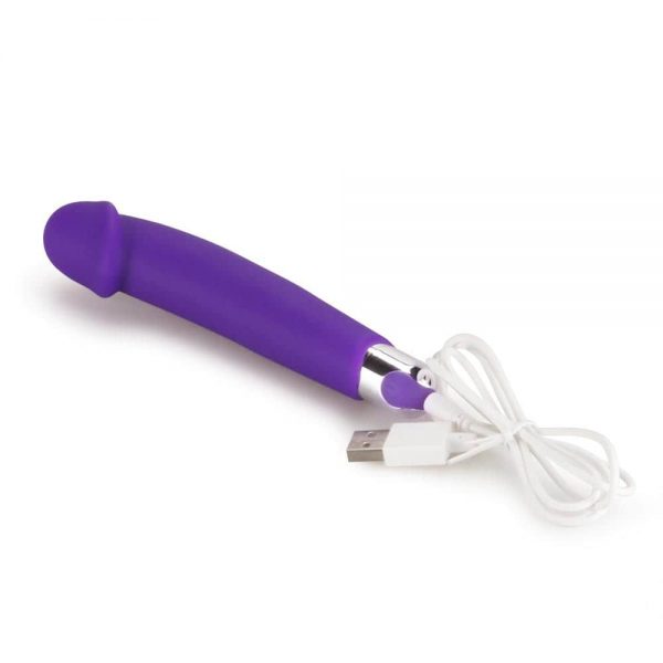 Rechargeable IJOY Silicone Dildo Purple #3 | ViPstore.hu - Erotika webáruház