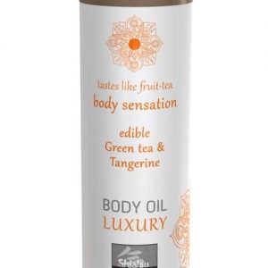 Luxury body oil edible - Green tea & Tangerine 75ml #1 | ViPstore.hu - Erotika webáruház