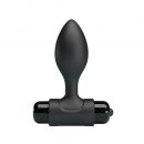 Pretty Love Vibra Butt Plug Black #1 | ViPstore.hu - Erotika webáruház