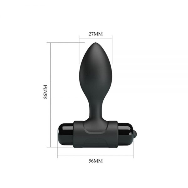 Pretty Love Vibra Butt Plug Black #4 | ViPstore.hu - Erotika webáruház