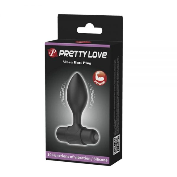 Pretty Love Vibra Butt Plug Black #8 | ViPstore.hu - Erotika webáruház