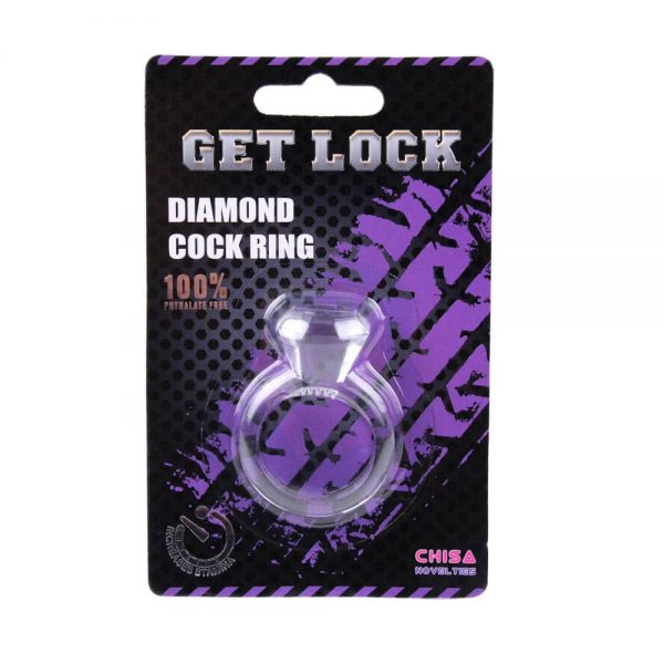 Diamond Cock Ring Clear #4 | ViPstore.hu - Erotika webáruház