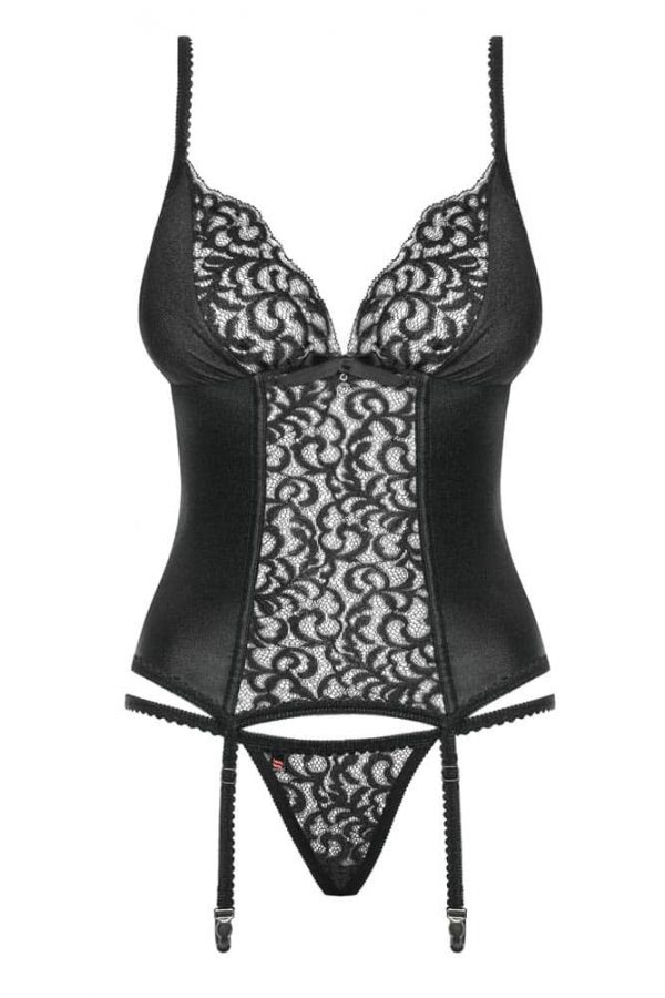 Laluna corset & thong black  S/M #4 | ViPstore.hu - Erotika webáruház