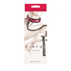 Sinful - 1'' Collar - Pink #1 | ViPstore.hu - Erotika webáruház