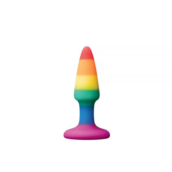 Colours - Pride Edition - Pleasure Plug - Mini -Rainbow #2 | ViPstore.hu - Erotika webáruház