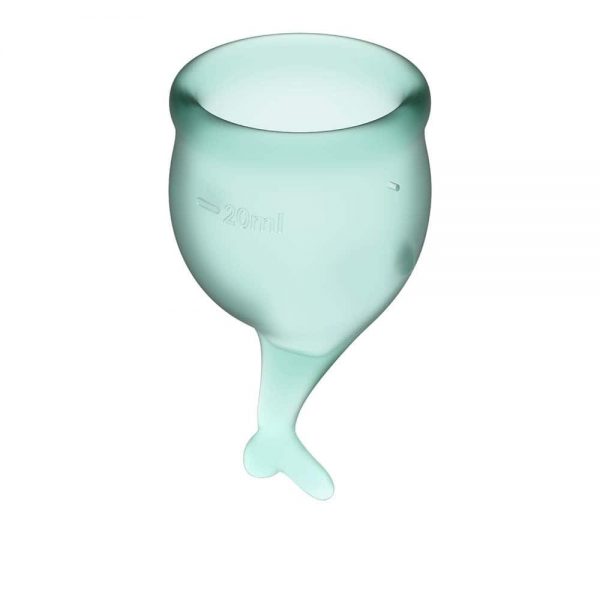 Feel Secure Menstrual Cup Dark Green #1 | ViPstore.hu - Erotika webáruház