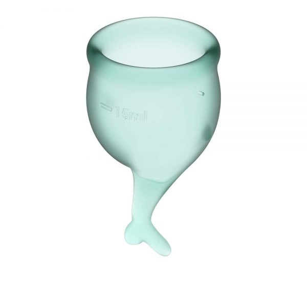 Feel Secure Menstrual Cup Dark Green #2 | ViPstore.hu - Erotika webáruház