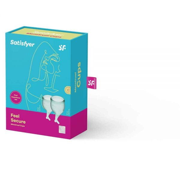Feel Secure Menstrual Cup Dark Green #3 | ViPstore.hu - Erotika webáruház