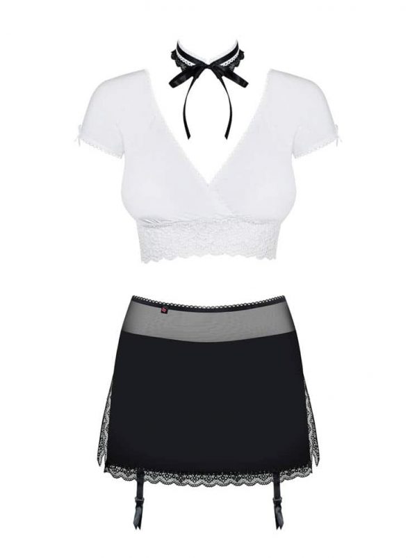 Secretary suit 5 pcs black L/XL black #2 | ViPstore.hu - Erotika webáruház