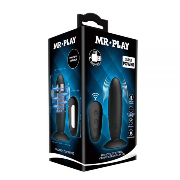 Mr. Play Remote Control Vibrating Anal Plug #4 | ViPstore.hu - Erotika webáruház