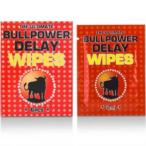 Bull Power: Wipes Delay 6 pcs x 2 ml #1 | ViPstore.hu - Erotika webáruház