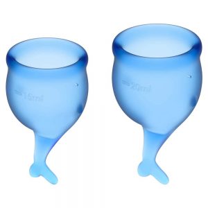 Feel secure Menstrual Cup (dark blue) #1 | ViPstore.hu - Erotika webáruház
