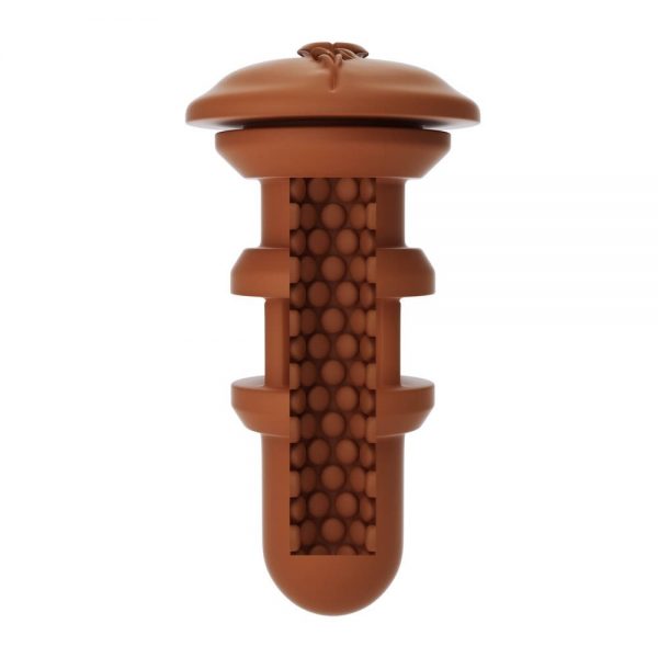 Autoblow A.I. Silicone Vagina Sleeve - Brown #2 | ViPstore.hu - Erotika webáruház