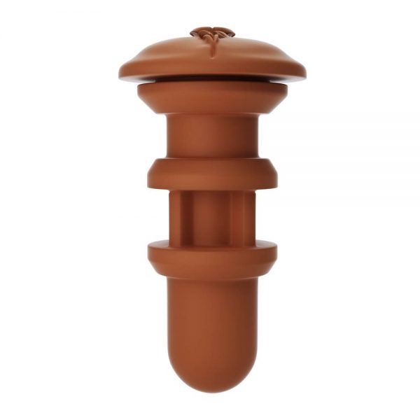 Autoblow A.I. Silicone Vagina Sleeve - Brown #6 | ViPstore.hu - Erotika webáruház
