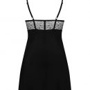 Sharlotte chemise & thong black  S/M #1 | ViPstore.hu - Erotika webáruház