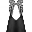 Alifini chemise & thong black L/XL #1 | ViPstore.hu - Erotika webáruház