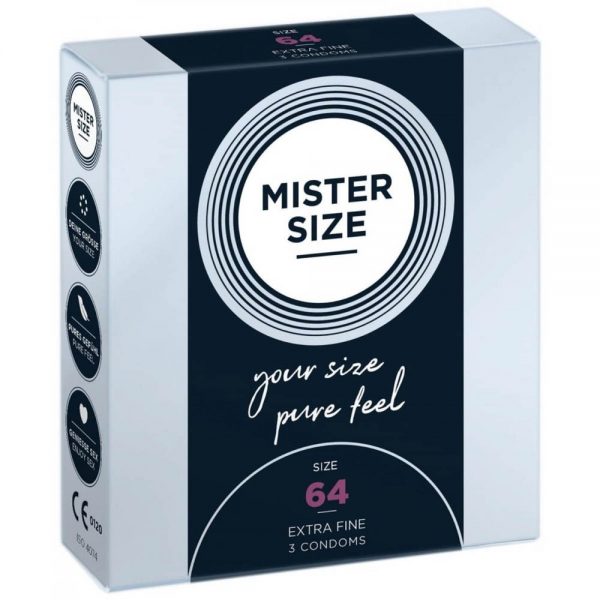 MISTER SIZE 64 mm Condoms 3 pieces #1 | ViPstore.hu - Erotika webáruház
