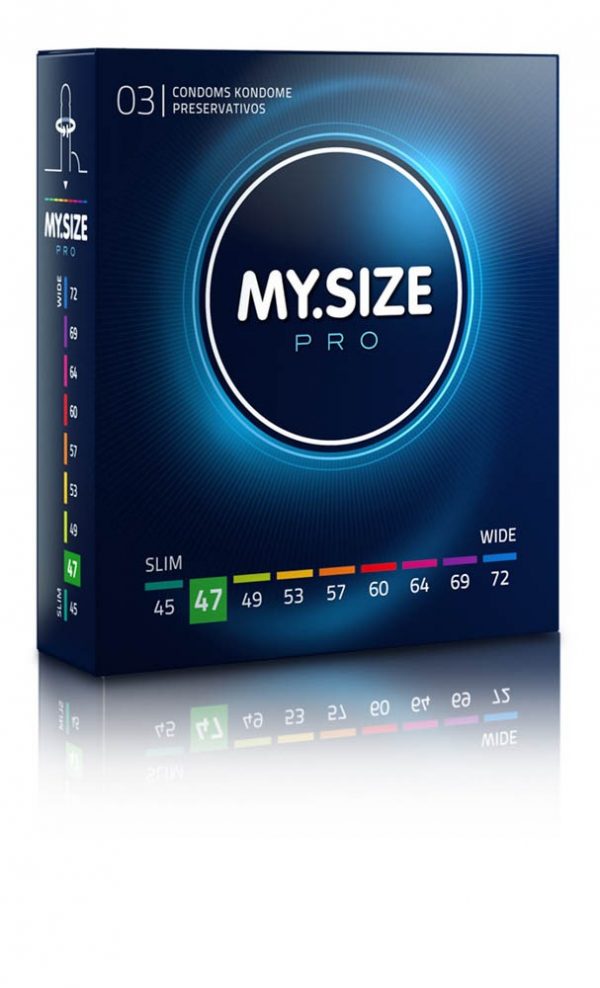 MY SIZE PRO Condoms 47 mm (3 pieces) #1 | ViPstore.hu - Erotika webáruház