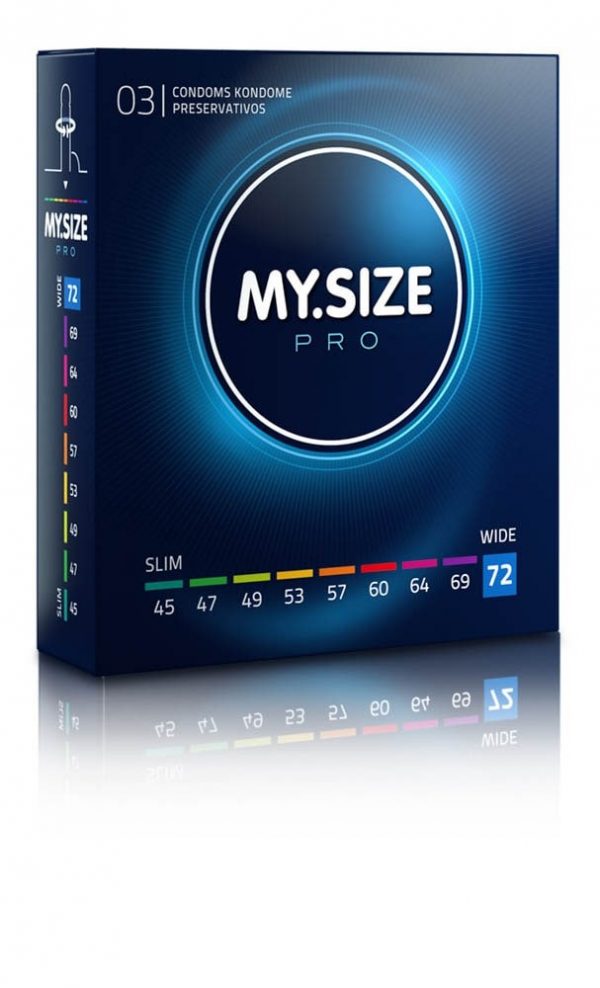 MY SIZE PRO Condoms 72 mm (3 pieces) #1 | ViPstore.hu - Erotika webáruház