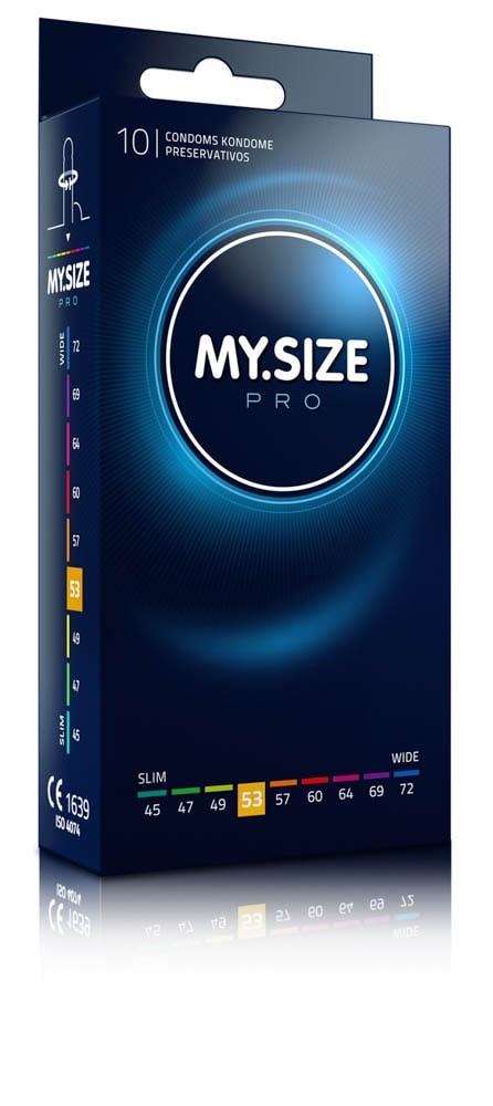 MY SIZE PRO Condoms 53 mm (10 pieces) #1 | ViPstore.hu - Erotika webáruház