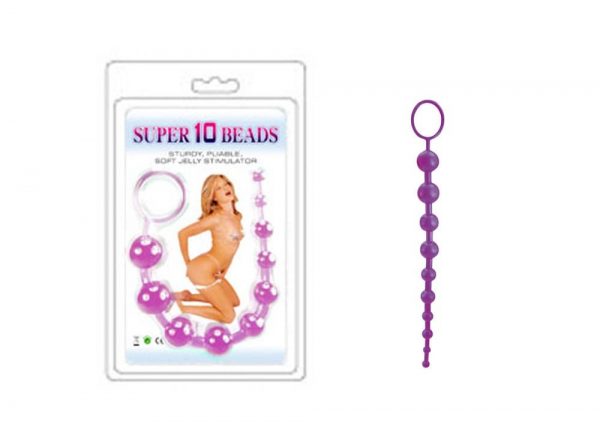 Charmly Super 10 Beads Purple #3 | ViPstore.hu - Erotika webáruház