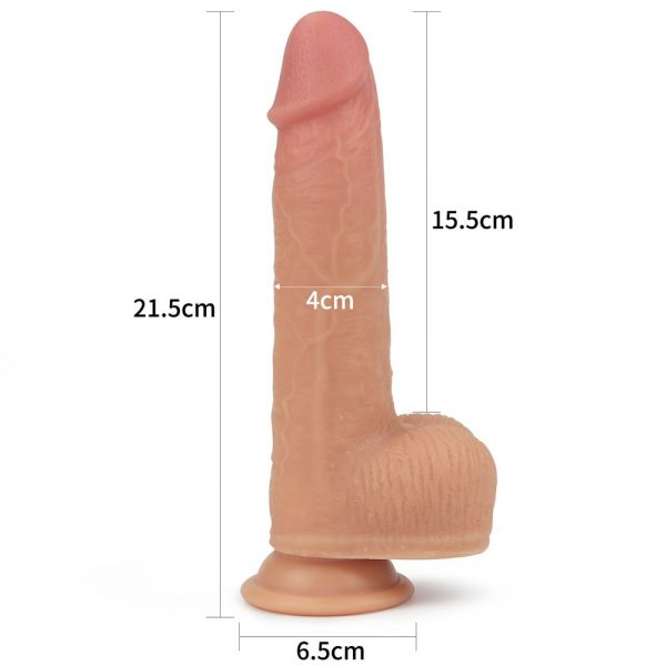 8.5" Dual layered Silicone Rotating Nature Cock Anthony #1 | ViPstore.hu - Erotika webáruház