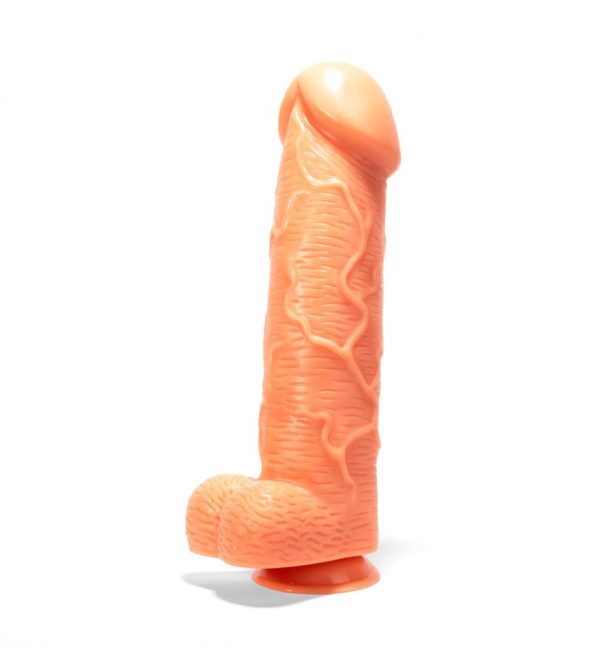 X-MEN Super Sized Dildo 11 inch Flesh II #4 | ViPstore.hu - Erotika webáruház