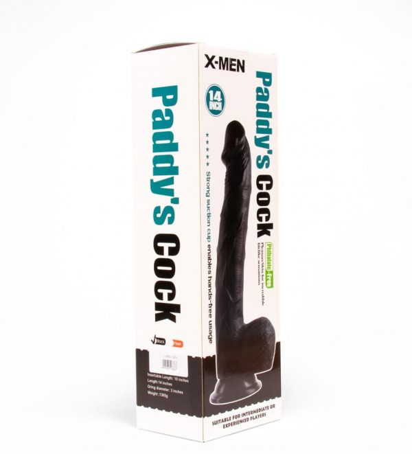 X-MEN Paddy’s 14 inch Cock Black #5 | ViPstore.hu - Erotika webáruház