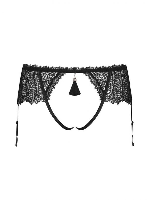 Romanesa crotchless garter belt L/XL #1 | ViPstore.hu - Erotika webáruház