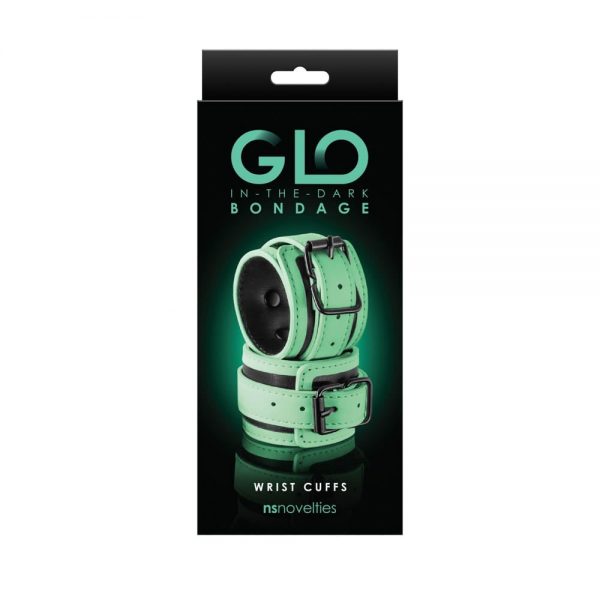 GLO Bondage - Wrist Cuff - Green #3 | ViPstore.hu - Erotika webáruház