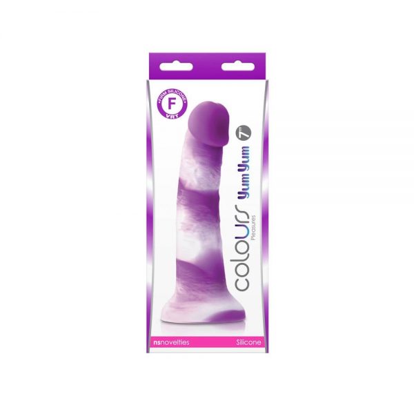 Colours - Pleasures - Yum Yum  7" Dildo - Purple #2 | ViPstore.hu - Erotika webáruház