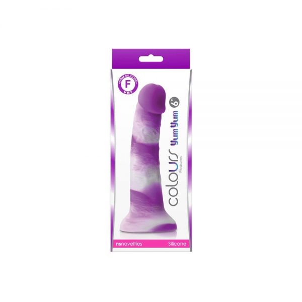 Colours - Pleasures - Yum Yum  6" Dildo - Purple #2 | ViPstore.hu - Erotika webáruház